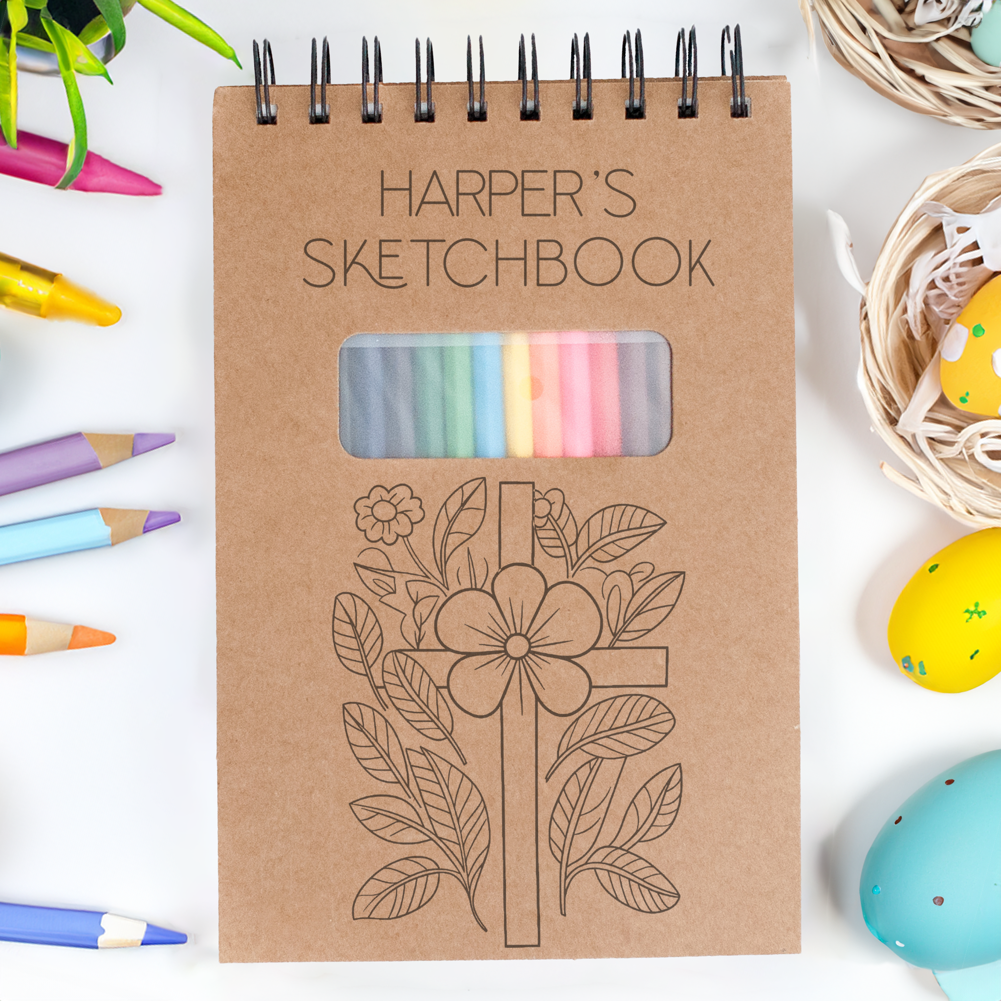 Easter Cross Sketchpads: Inspirational Journals for Easter Art, Christian Sketching, and Faith Creations