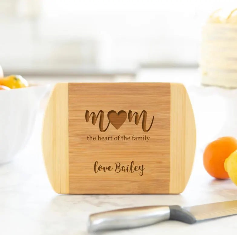 Cutting Board Wedding Gift - Unique Wedding Anniversary Gift for Couple - Mother in Law, Parents Wedding Gift - Christmas Gift