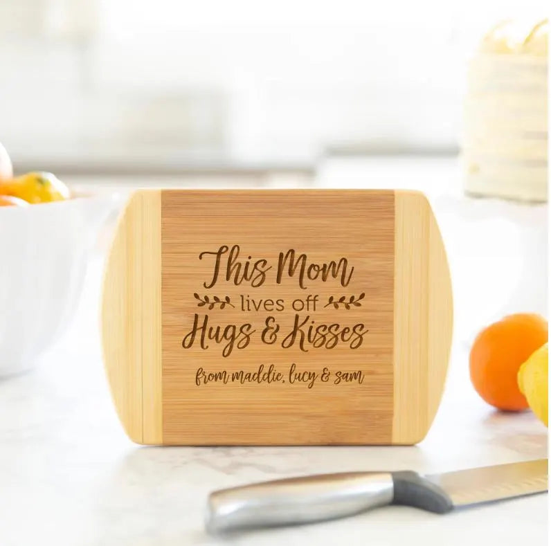 Cutting Board Wedding Gift - Unique Wedding Anniversary Gift for Couple - Mother in Law, Parents Wedding Gift - Christmas Gift