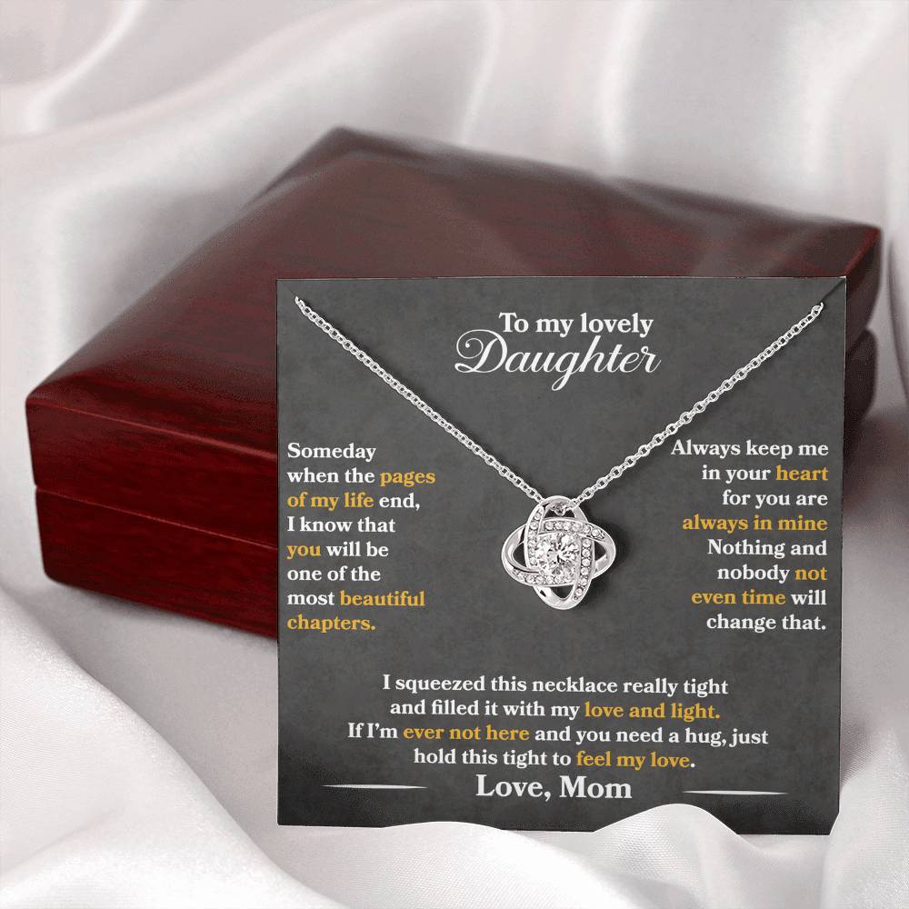 To My Lovely Daughter - Always Keep Me In Your Heart - Love Dad - PRICE INCLUDES FREE SHIPPING