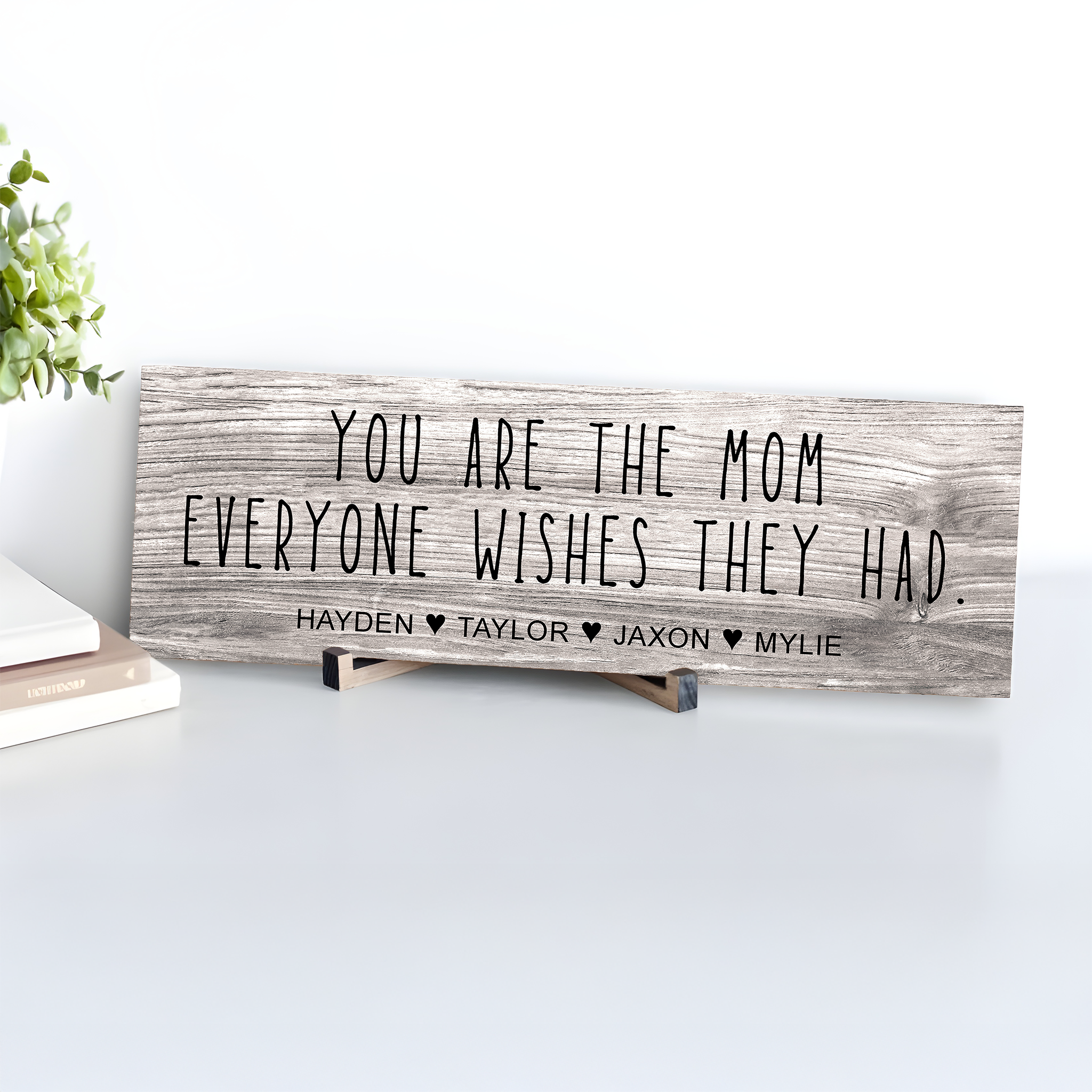 Mom Everyone Wishes Personalized Sign - PRICE INCLUDES FREE SHIPPING