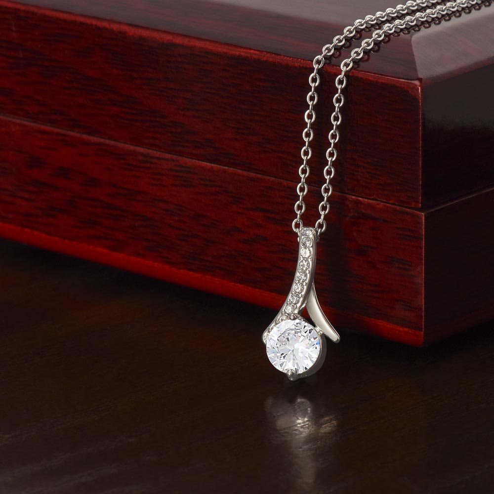To My Daughter - You Can Achieve Anything - Alluring Beauty Necklace