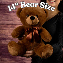 Load image into Gallery viewer, You Know You&#39;re a Teacher When Teddy Bear with Message Card - PRICE INCLUDES FREE SHIPPING