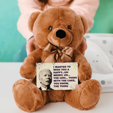 Load image into Gallery viewer, Wish You That Thing Teddy Bear with Message Card, PRICE INCLUDES FREE SHIPPING