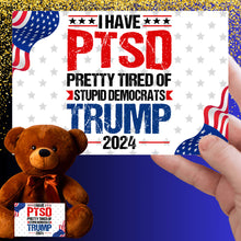 Load image into Gallery viewer, PTSD Teddy Bear with Message Card, PRICE INCLUDES FREE SHIPPING