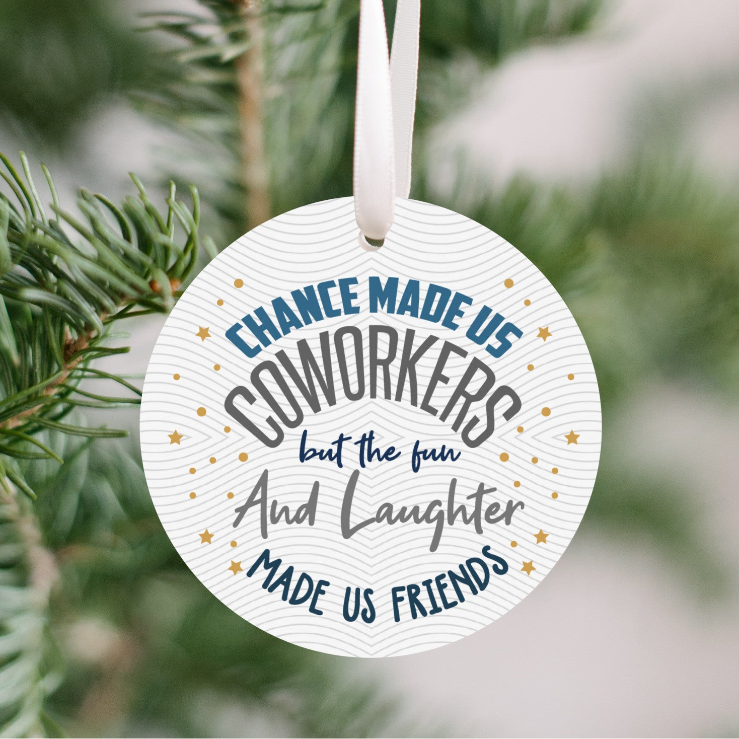 Chance Co-Workers Christmas Ornament