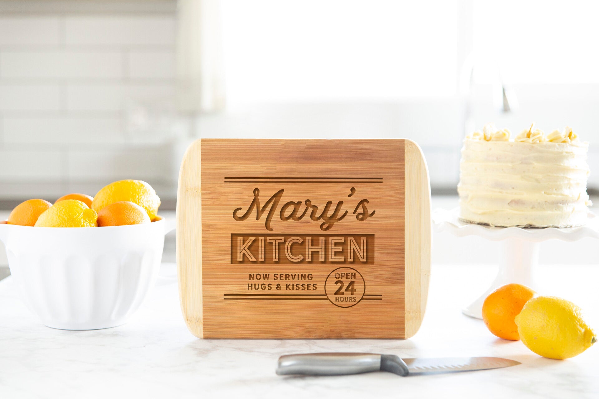 Personalized Cutting Board - 9"x11"