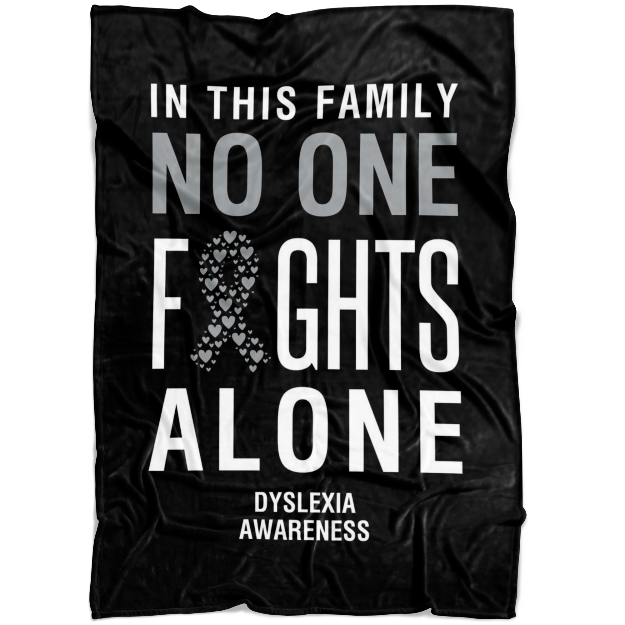 Dyslexia Awareness Blanket