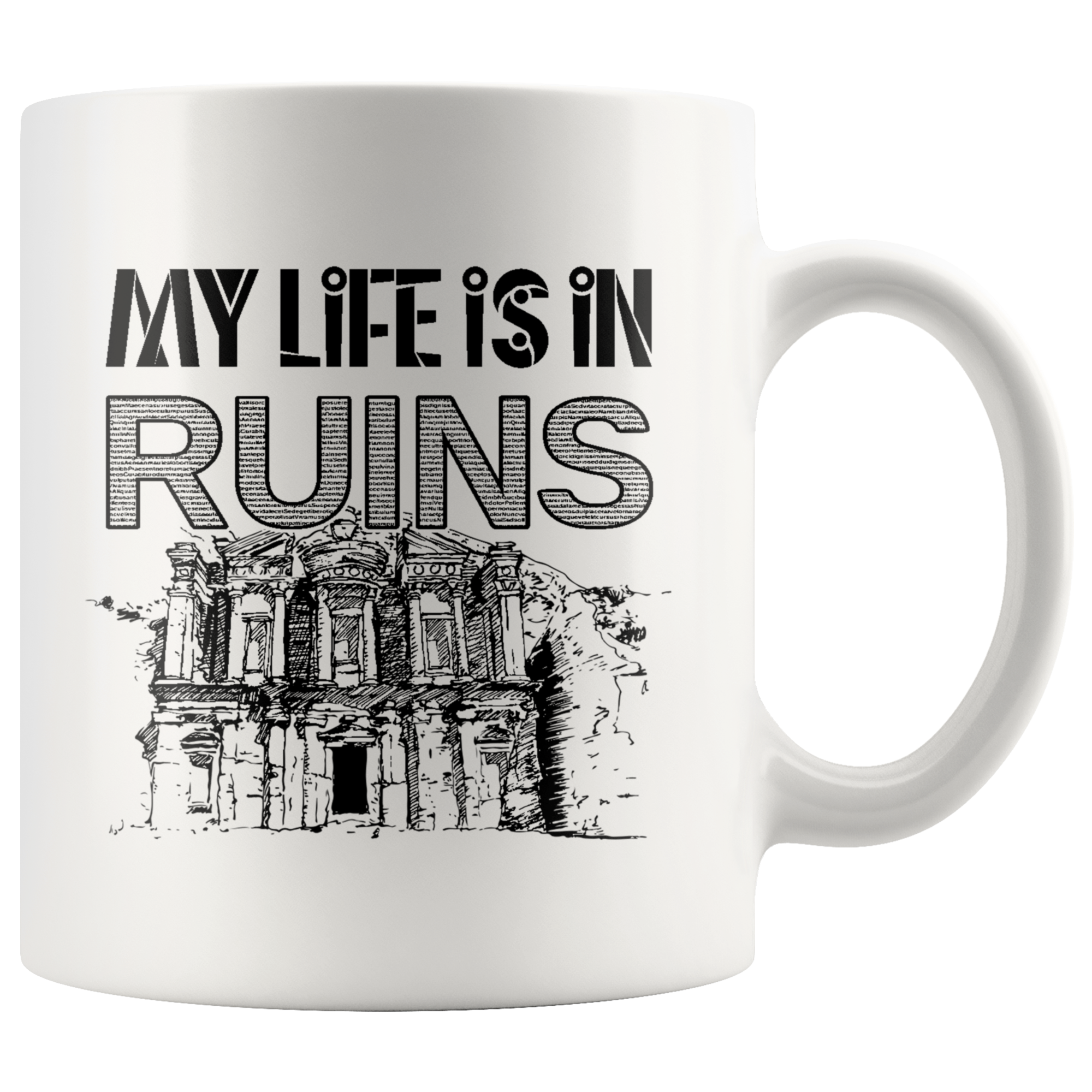My Life Is In Ruins Mug