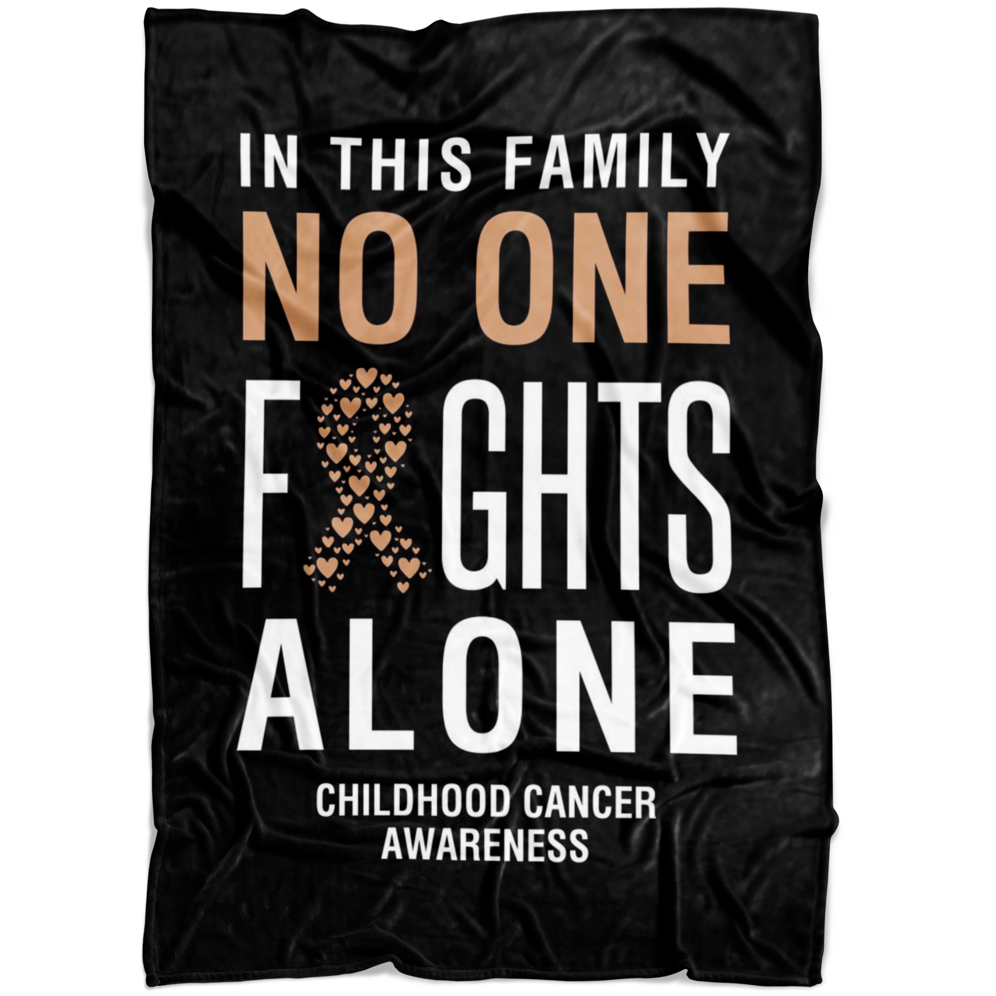 Childhood Cancer Blanket