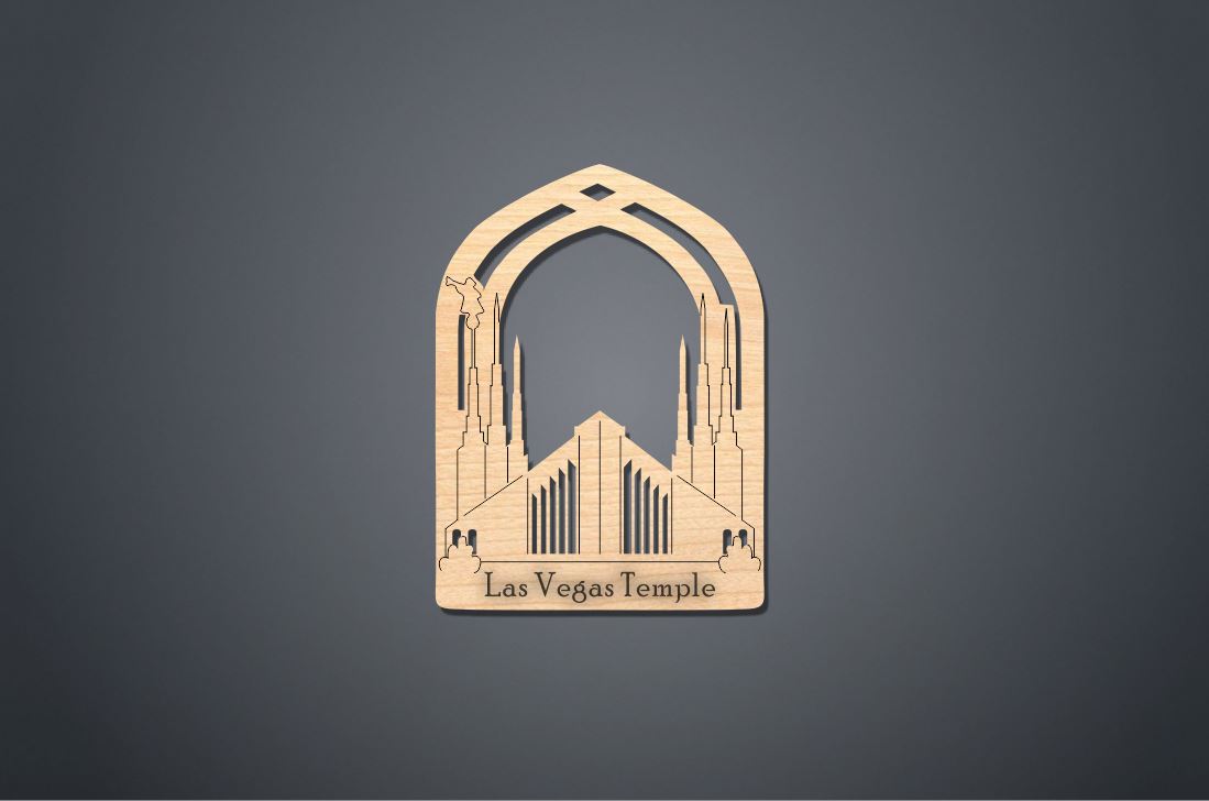 Las Vegas Temple Ornament