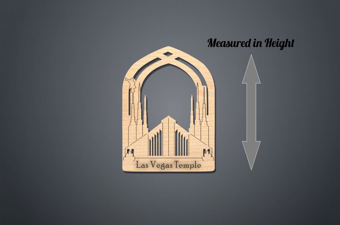 Las Vegas Temple Ornament