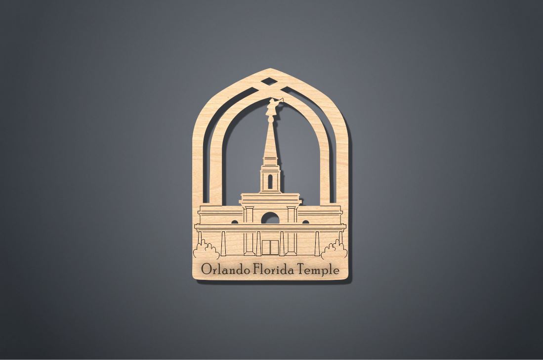 Orlando Florida Temple Ornament