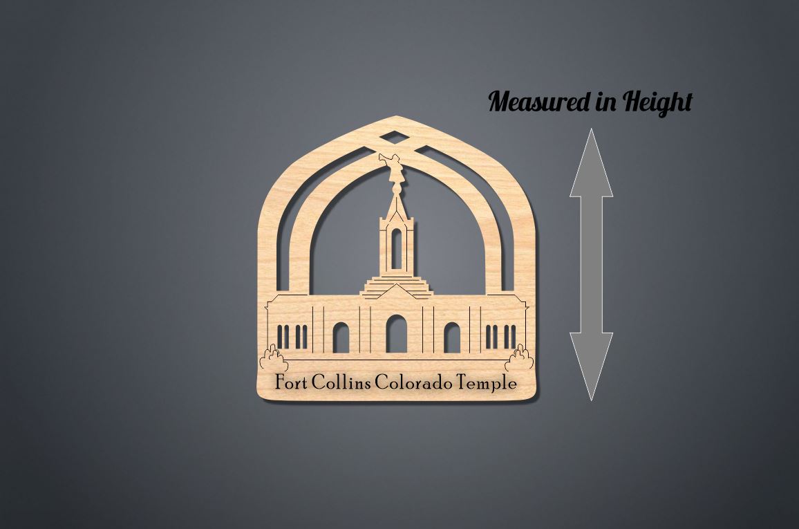 Los Angeles California Temple Ornament