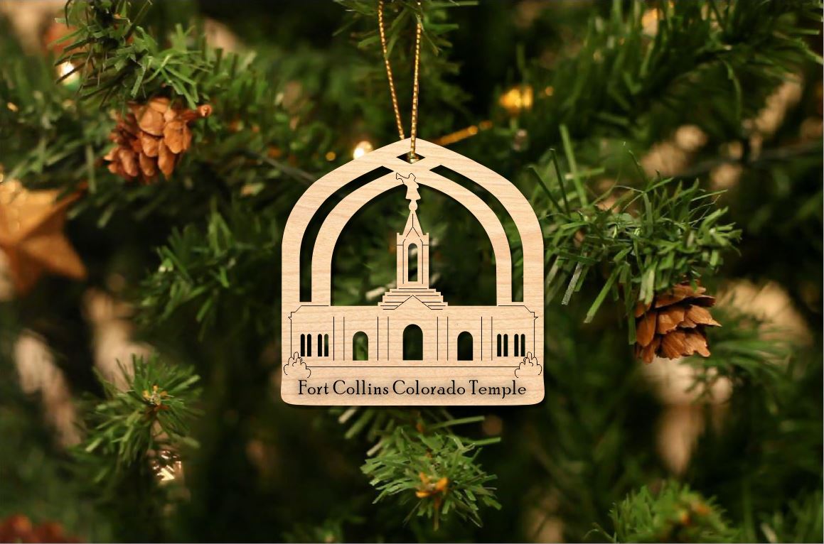 Los Angeles California Temple Ornament