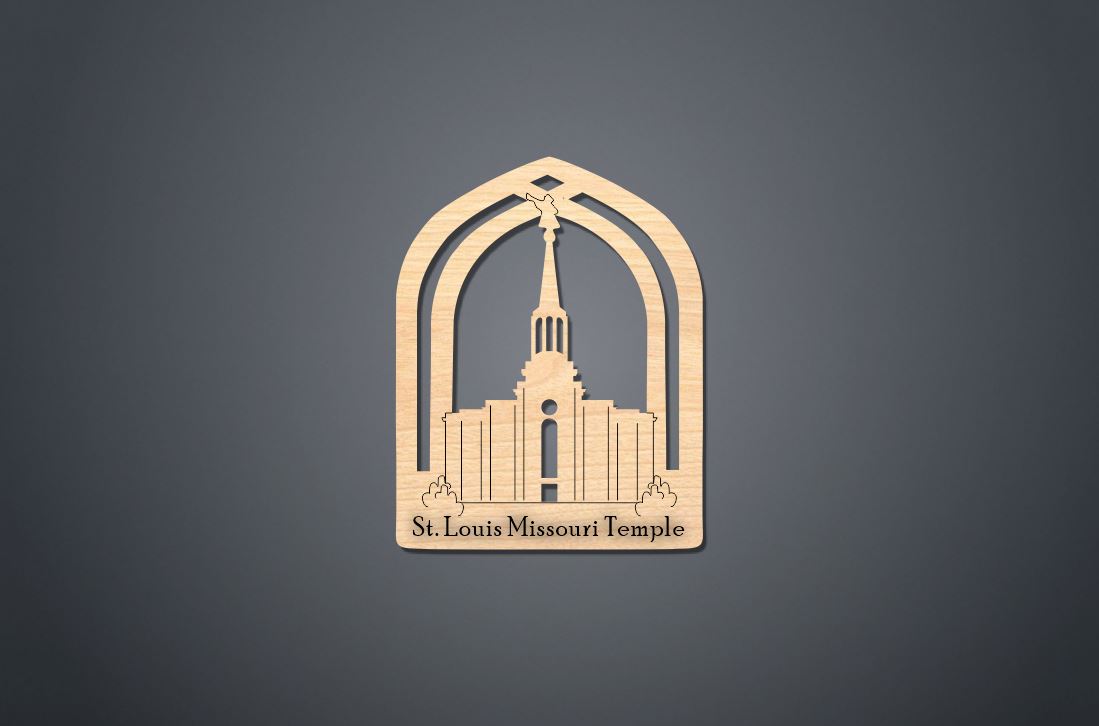 St. Louis Missouri Temple Ornament