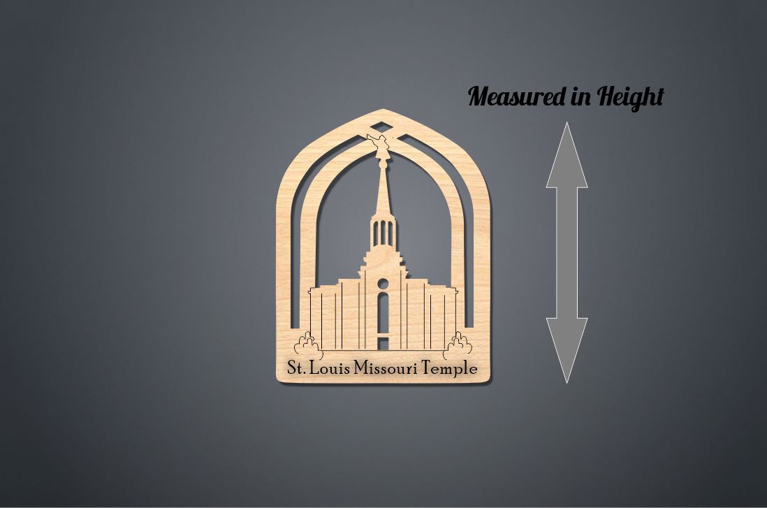 St. Louis Missouri Temple Ornament