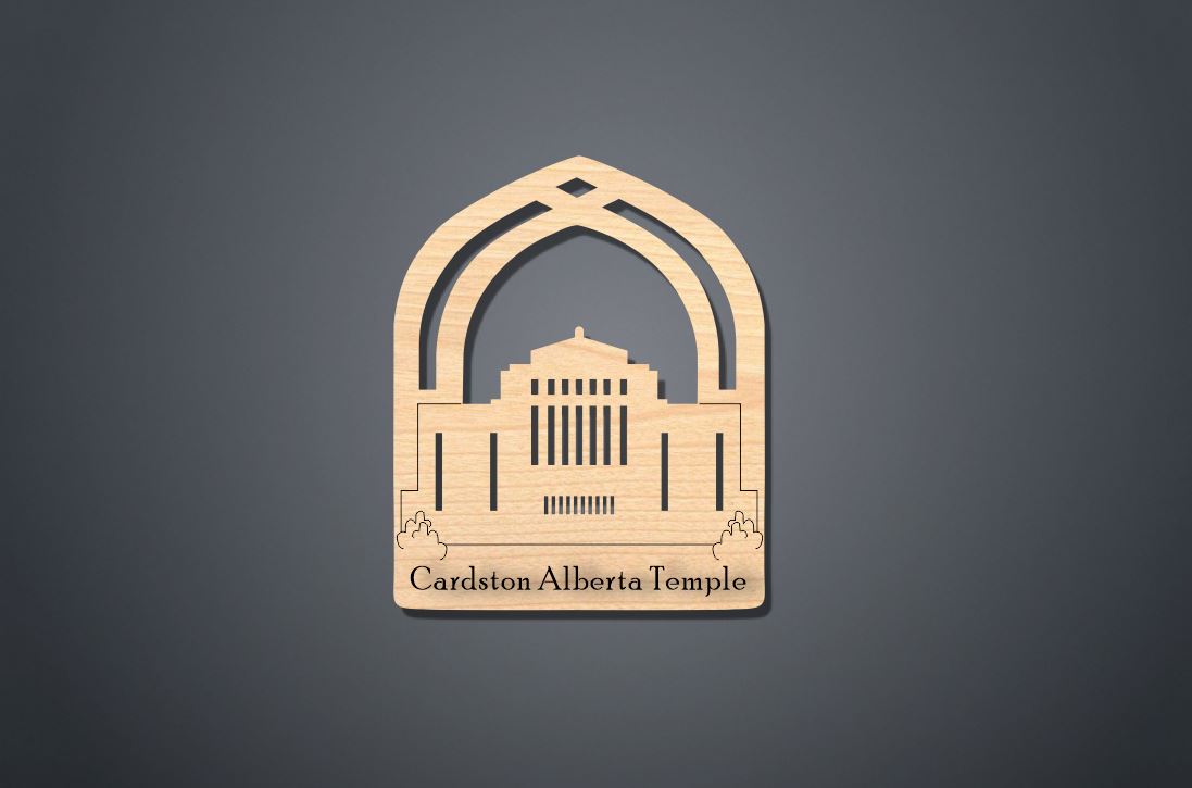 Cardston Alberta Temple Ornament