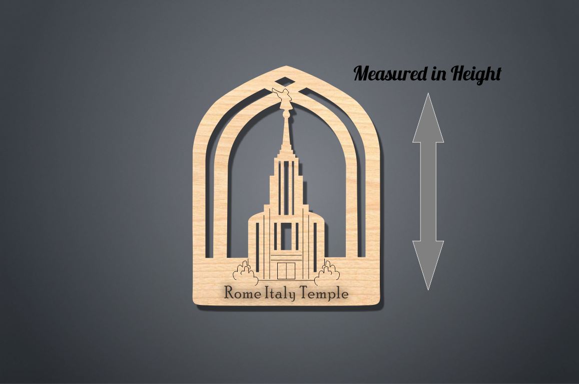 Rome Italy Temple Ornament