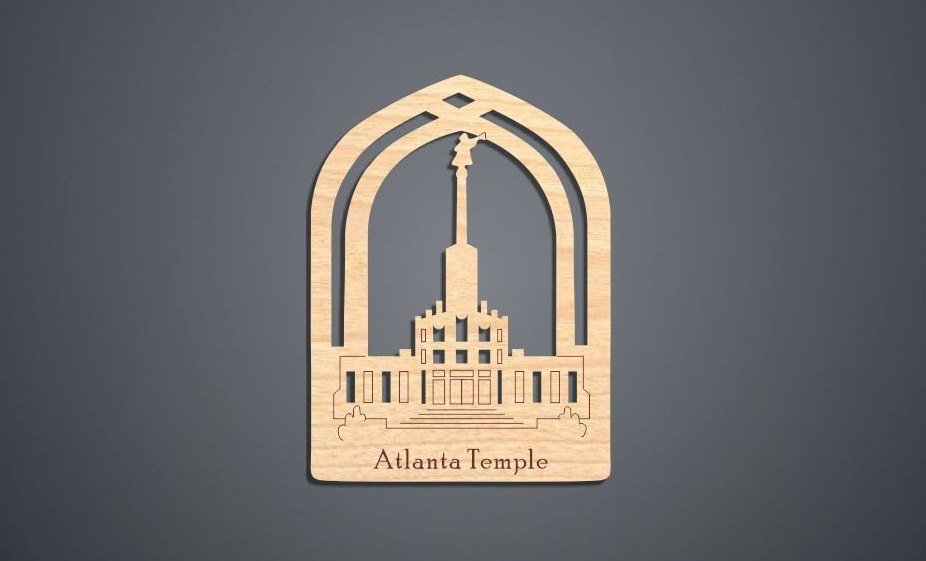 Atlanta Temple Ornament