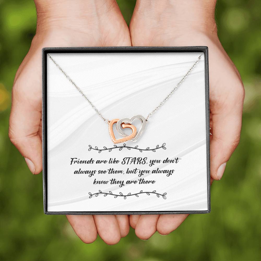 Star Friends Silver and Gold Necklace