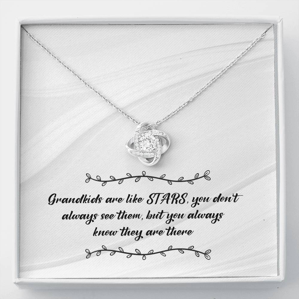 Star Grandkids Knot Necklace