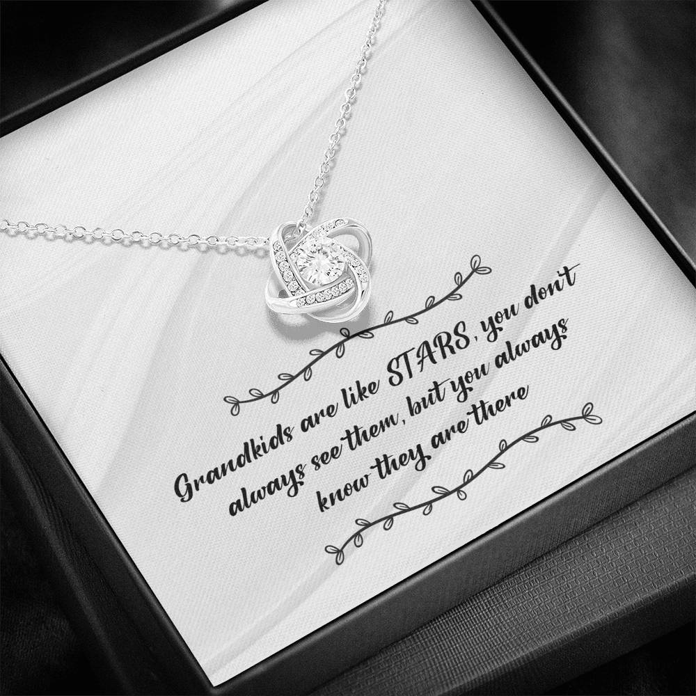 Star Grandkids Knot Necklace