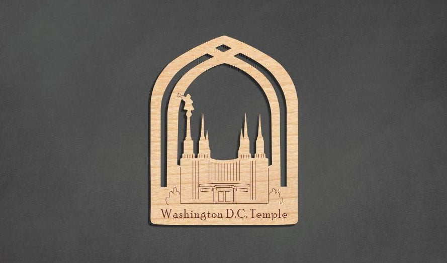 Washington D.C. Temple Ornament
