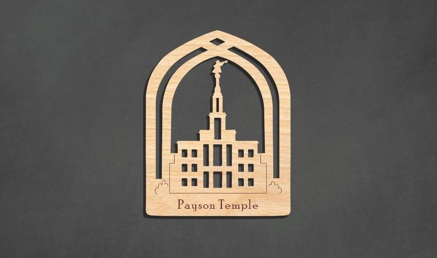 Payson Temple Ornament