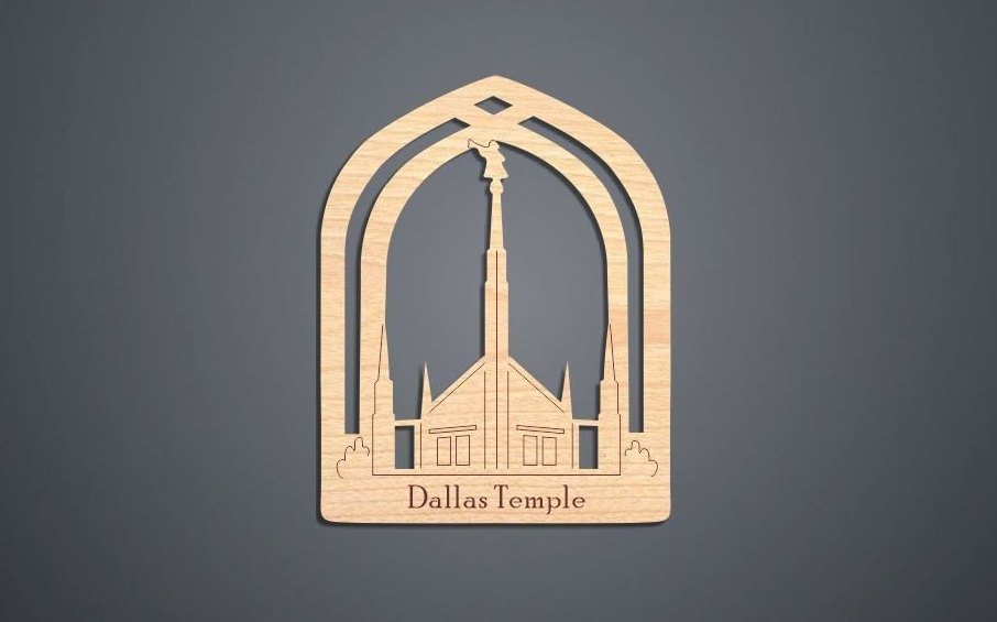Dallas Temple Ornament