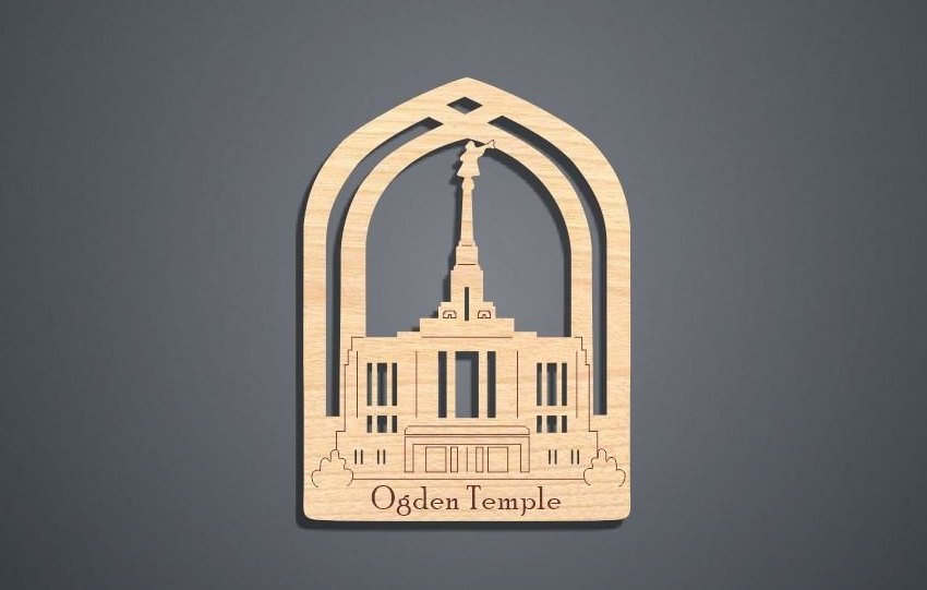 Ogden Temple Ornament