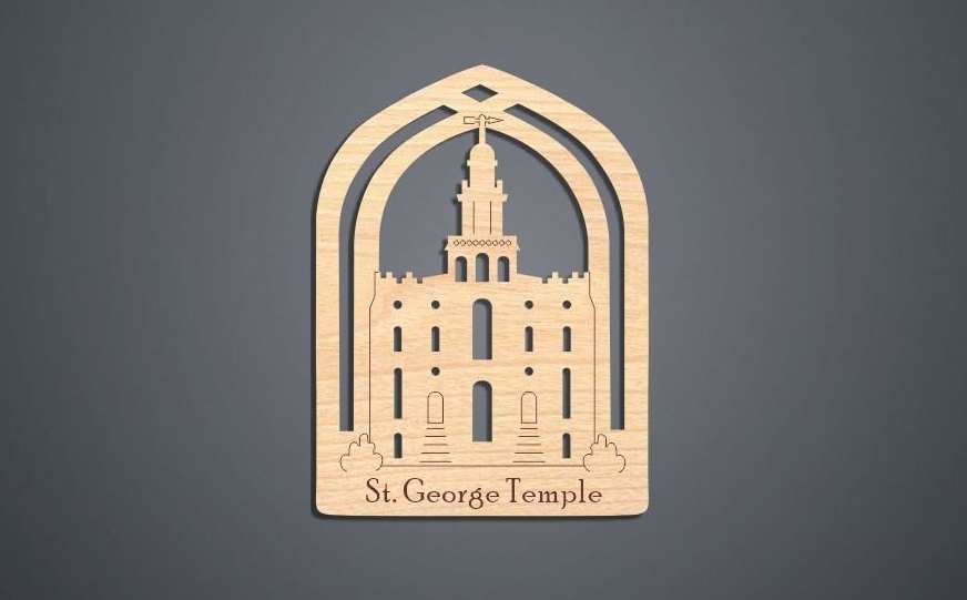 St. George Temple Ornament