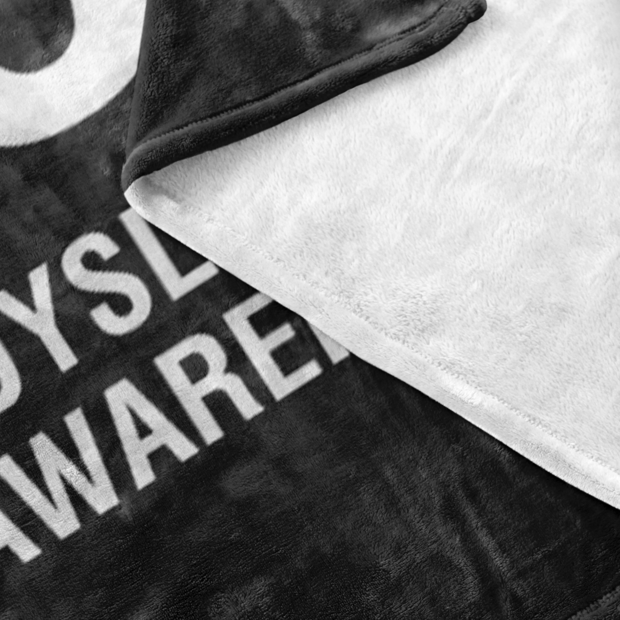 Dyslexia Awareness Blanket