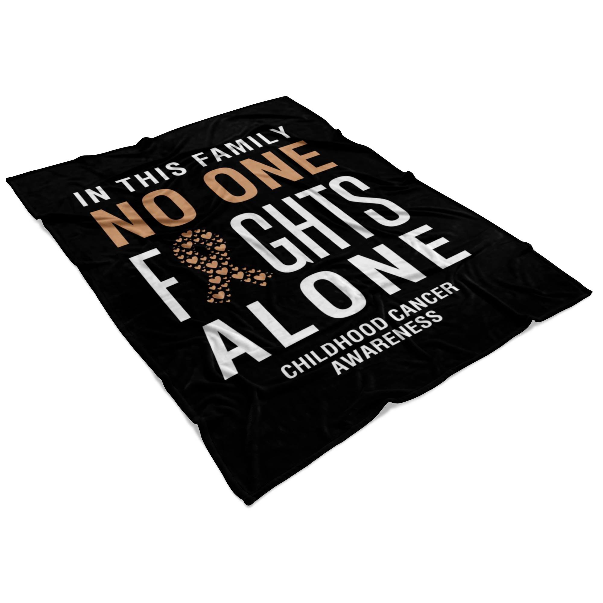 Childhood Cancer Blanket