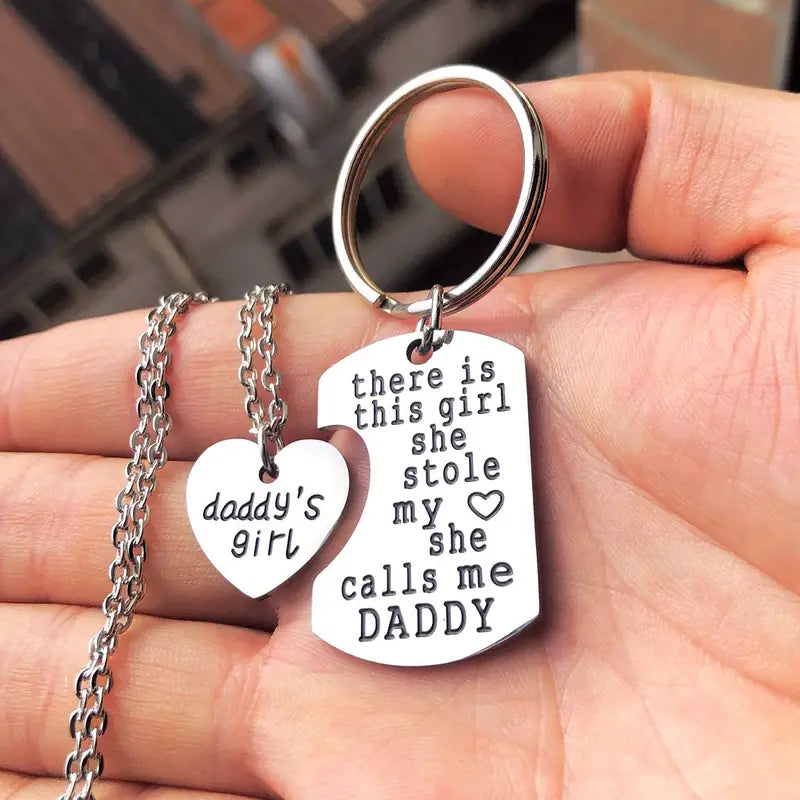 Daddy’s Girl - Keychain - PRICE INCLUDES FREE SHIPPING
