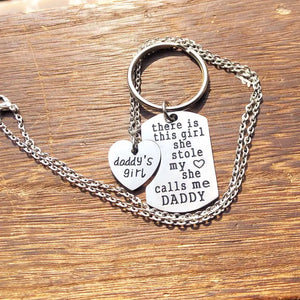 Daddy’s Girl - Keychain - PRICE INCLUDES FREE SHIPPING
