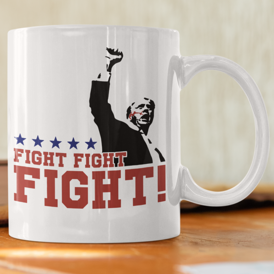 Fight Fight Fight - Mug – Urban Forest Woodworking & Design