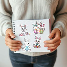 Load image into Gallery viewer, Cute Easter Bunny Stickers