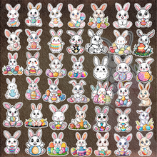 Load image into Gallery viewer, Cute Easter Bunny Stickers