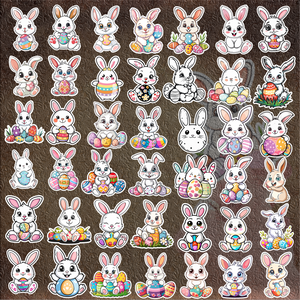 Cute Easter Bunny Stickers