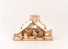 Load image into Gallery viewer, Wooden Nativity Set/Puzzle