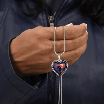 To My Daughter - You Are Amazing - Heart Necklace - PRICE INCLUDES FREE SHIPPING