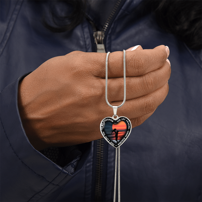 To My Daughter - You Are Amazing - Heart Necklace - PRICE INCLUDES FREE SHIPPING