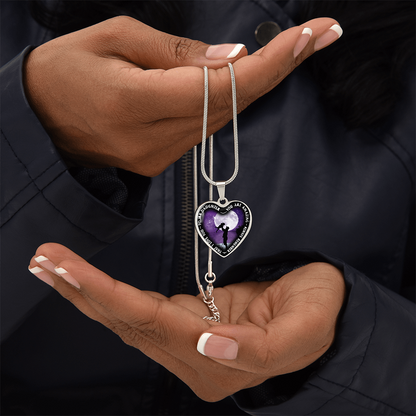 To My Daughter - You Are Amazing - Heart Necklace - PRICE INCLUDES FREE SHIPPING