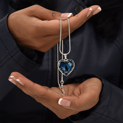 To My Daughter - You Are Amazing - Heart Necklace - PRICE INCLUDES FREE SHIPPING