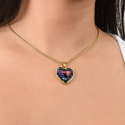 To My Daughter - You Are Amazing - Heart Necklace - PRICE INCLUDES FREE SHIPPING