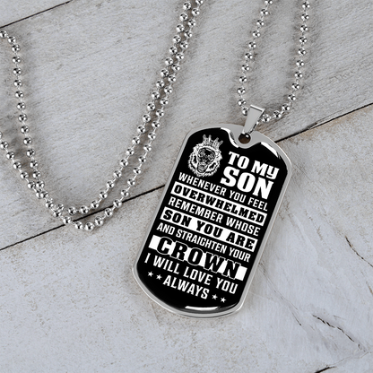 To My Son - Whenever You Feel Overwhelmed