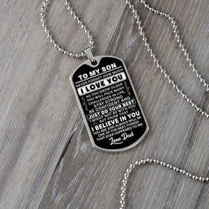 To My Son - Stay Strong - Love Dad - PRICE INCLUDES FREE SHIPPING