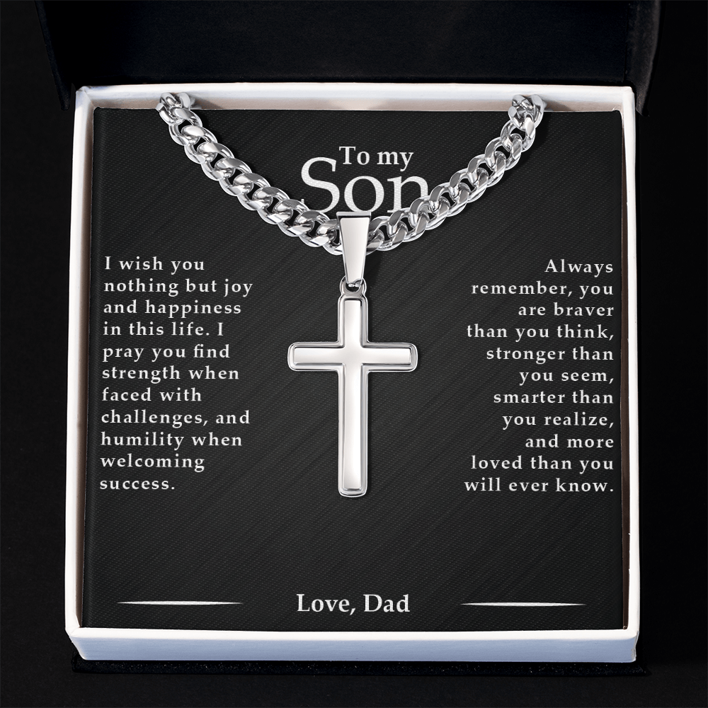 To My Son - I Wish You Nothing But Joy And Happiness - Love Dad