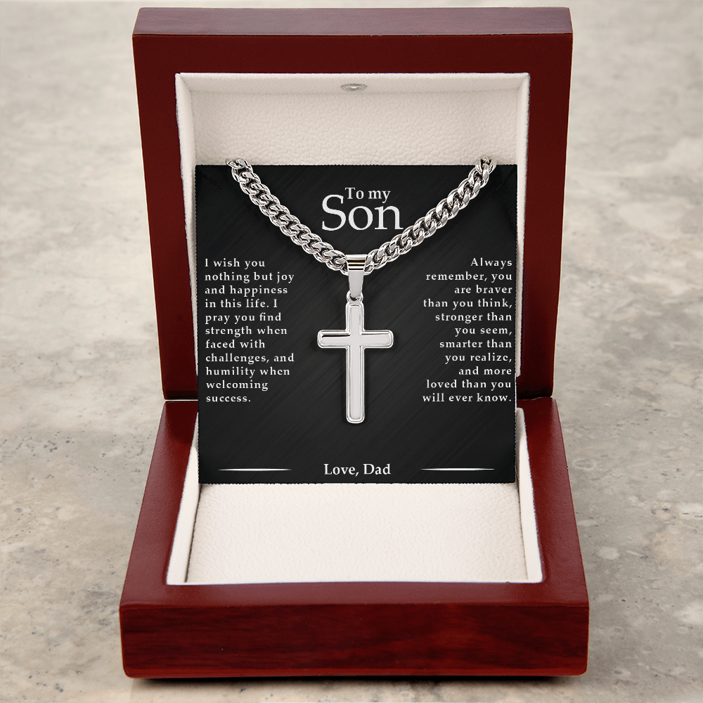 To My Son - I Wish You Nothing But Joy And Happiness - Love Dad